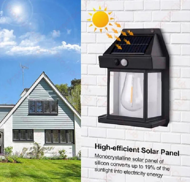 Wall Lamp Outdoor Waterproof Up And Down Luminous Lighting Garden Decoration Solar Lights Stairs Fence Sunlight Lamp