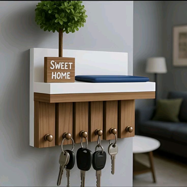 Mister Traders Brand Multipurpose Wooden Wall hanger