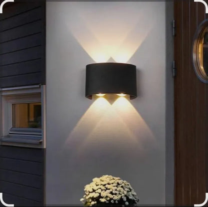 luxury out door water proof wall lamps